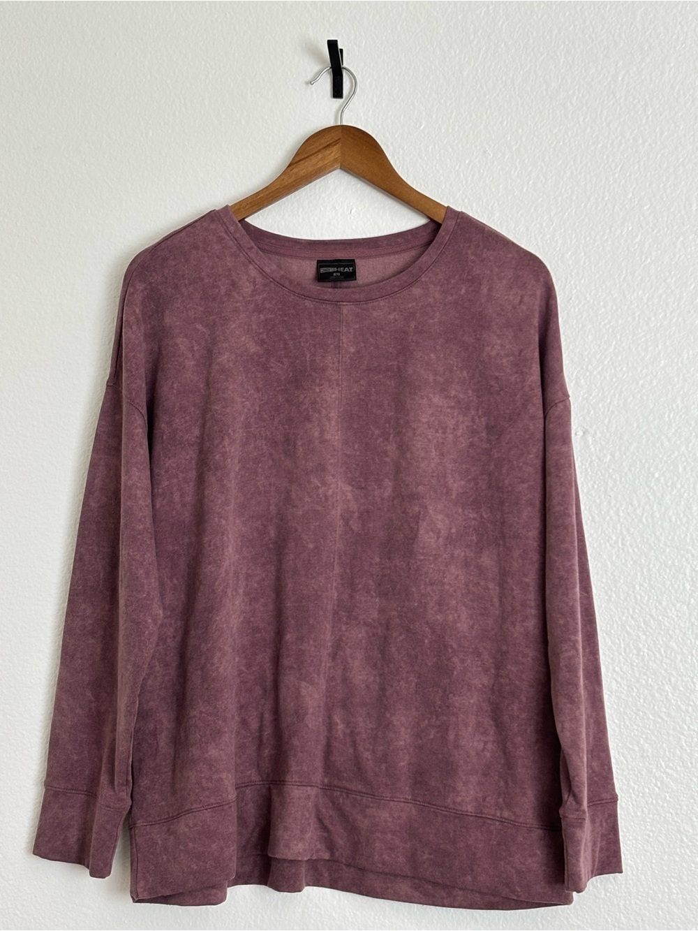 Soft and Cozy Faded Mauve Crewneck Sweatshirt